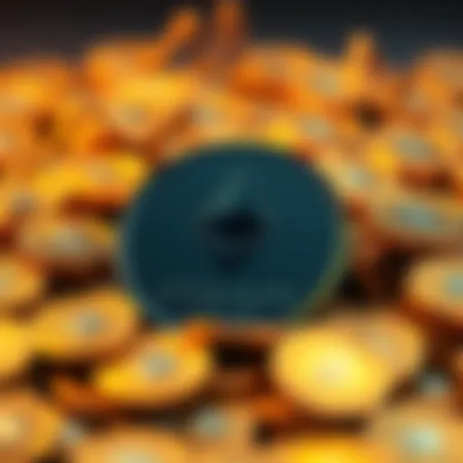Abraxas Capital's logo with Ethereum coins symbolizing their recent purchase of $ETH worth $115.3M