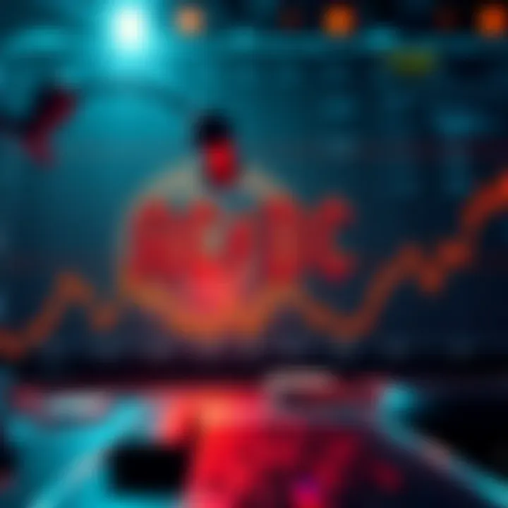 Graph showing the financial impact of AC/DC's recent dividend actions on the market