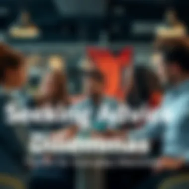 A group of diverse people discussing solutions for daily challenges in a casual setting