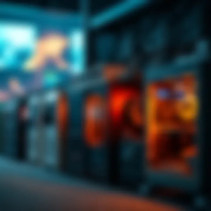 Affordable Mining Machines A selection of mining machines priced under $1,000 lined up for display, showcasing their features and designs.