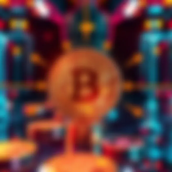 AI Agents Choosing Bitcoin A graphic representation showing AI agents selecting Bitcoin over other currencies like stablecoins and fiat. Bitcoin is prominently featured with arrows indicating preference.