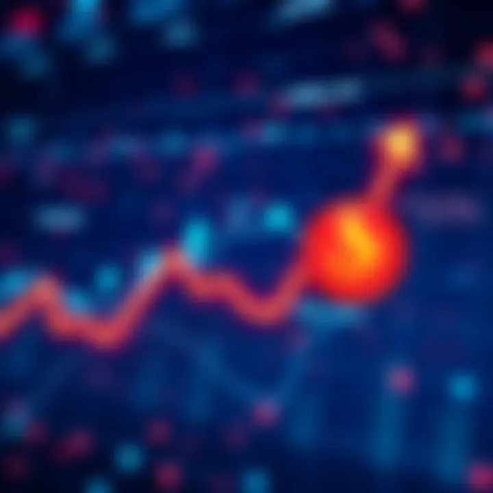 Graph showing a rise in AI cryptocurrency values with logos of Unif AI and Siren featured prominently.