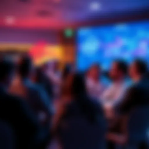 Representatives from EQTYLab, Nvidia, Intel, Accenture, and Dell discussing AI security solutions using Hedera technology.