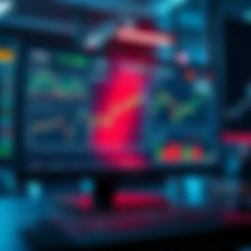Aida's new AI-driven trading terminal interface with charts and analytics on a computer screen