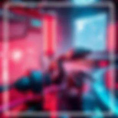 A futuristic scene depicting advanced technology with elements resembling alien design, showcasing HBAR's role in innovation.