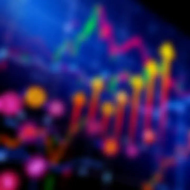 A graphic showing various altcoins with upward arrows, indicating potential price increases during an altcoin season.