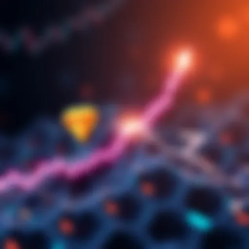 Toncoin and Zcash logos with rising graph indicating significant market gains