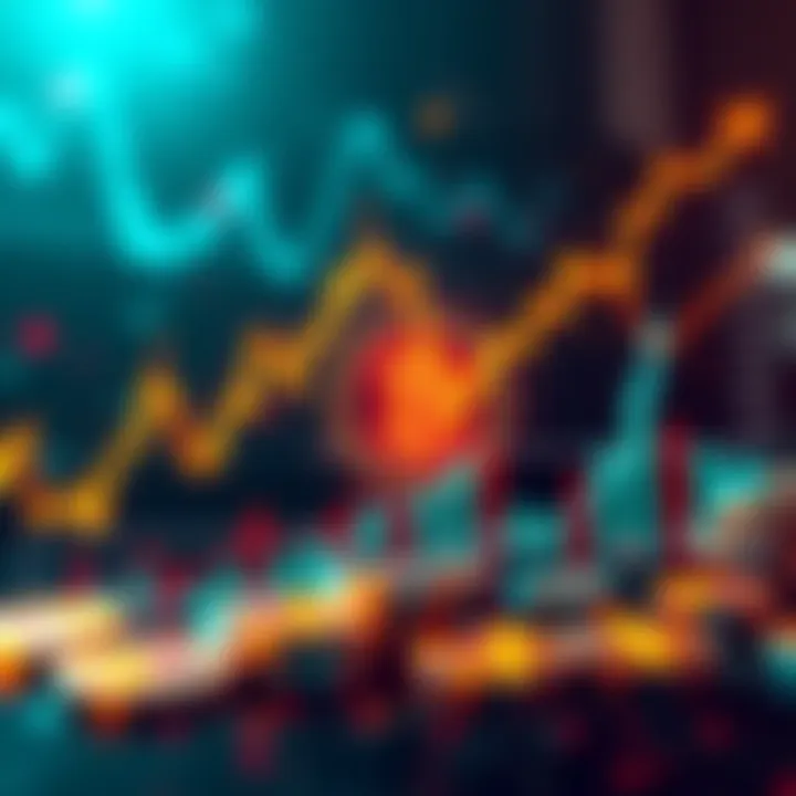 A graphic showing a sharp increase in altcoin values alongside a stable Bitcoin chart.