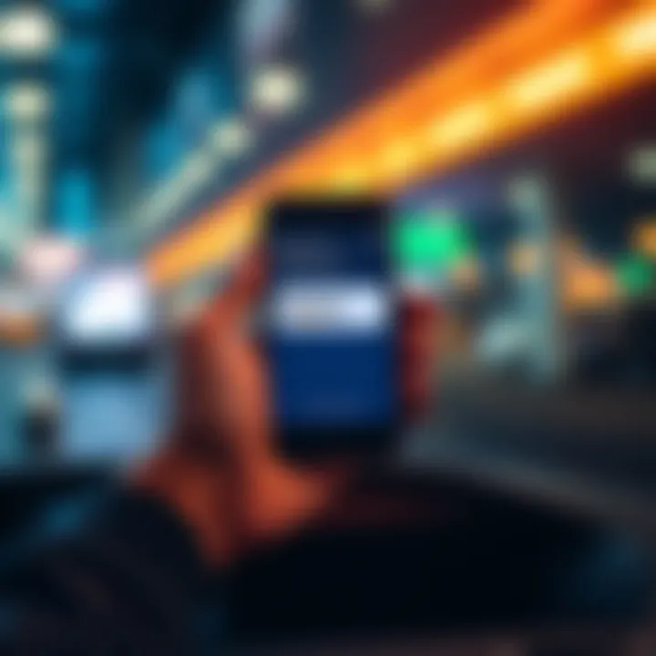 A person holding a smartphone displaying an Amazon verification SMS code