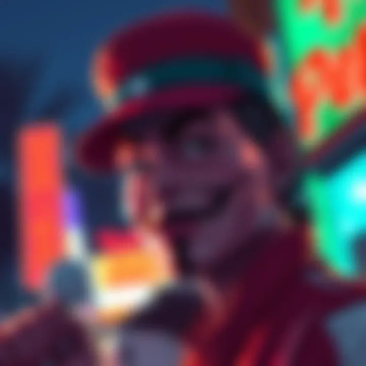 A captivating illustration of American Pepe reflecting its unique cultural identity and humor.