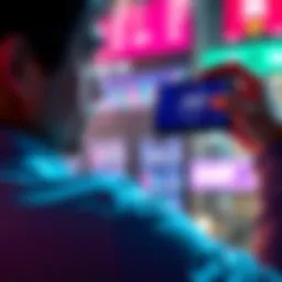 A person checking their digital wallet displaying only AMP cryptocurrency, looking thoughtful about their investment choices.