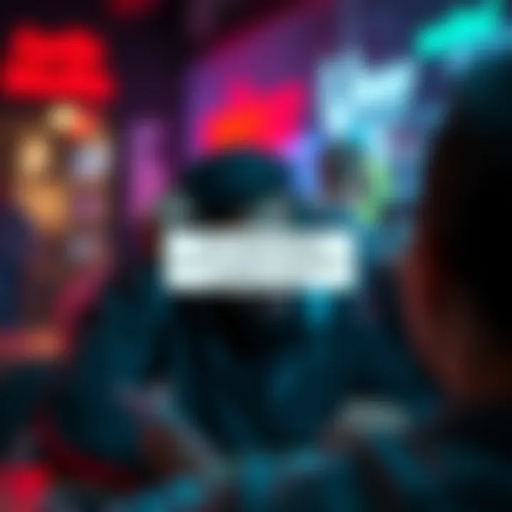 A screenshot showing an app update error message stating no new version is available in the store, with a frustrated user in the background.