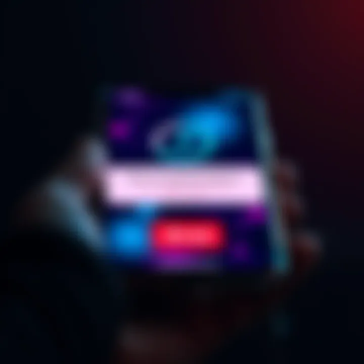 A smartphone screen showing an error message related to app loading problems, with a spinning loading icon and an ad playback error notice.