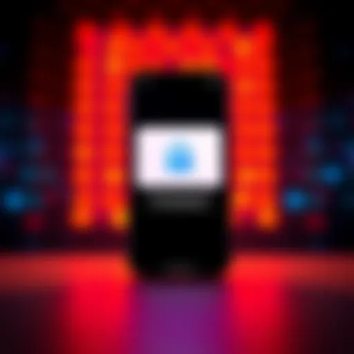 A smartphone displaying a warning about cold wallet applications, with a digital wallet icon and a locked padlock symbol representing security issues.