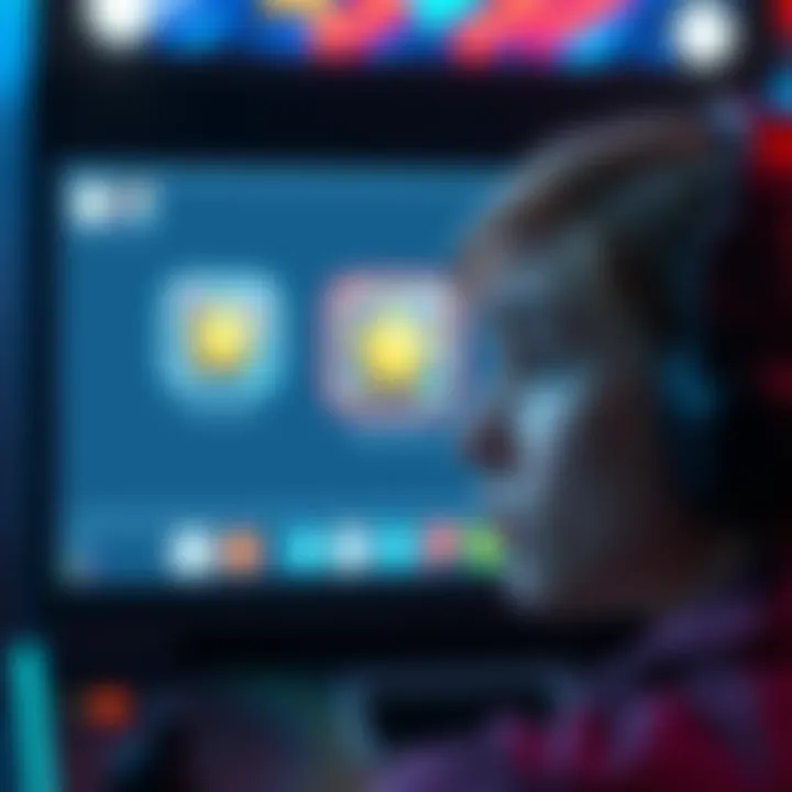 A player looking confused at a screen displaying missing arcade games and a faded game icon