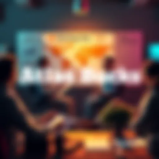 Atlas Buck Discussion People engaging in a lighthearted debate about the term 'Atlas Bucks' with charts and notes around them