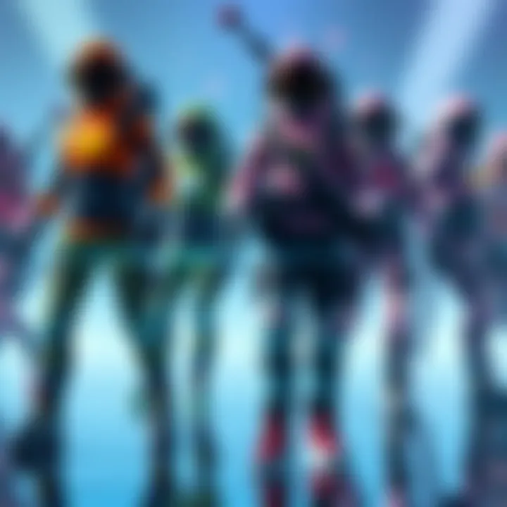 Atlas Earth Customizable Skins A variety of colorful customizable skins for players in Atlas Earth, including seasonal themes like Valentine's Day, showcasing player options beyond the astronaut design.