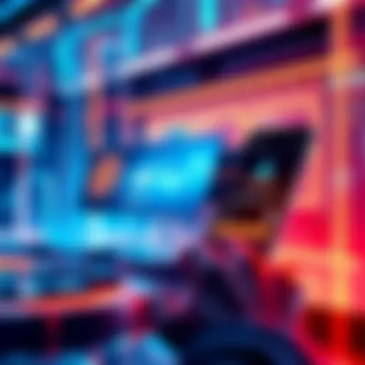A visual representation of Aurora Intents' user-friendly platform featuring seamless app interactions, showcasing cross-chain swaps and easy deposits.
