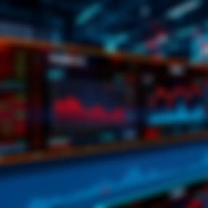 A digital representation of the Avalon Q platform showing impressive performance metrics on a leaderboard screen with highlighted numbers and charts.