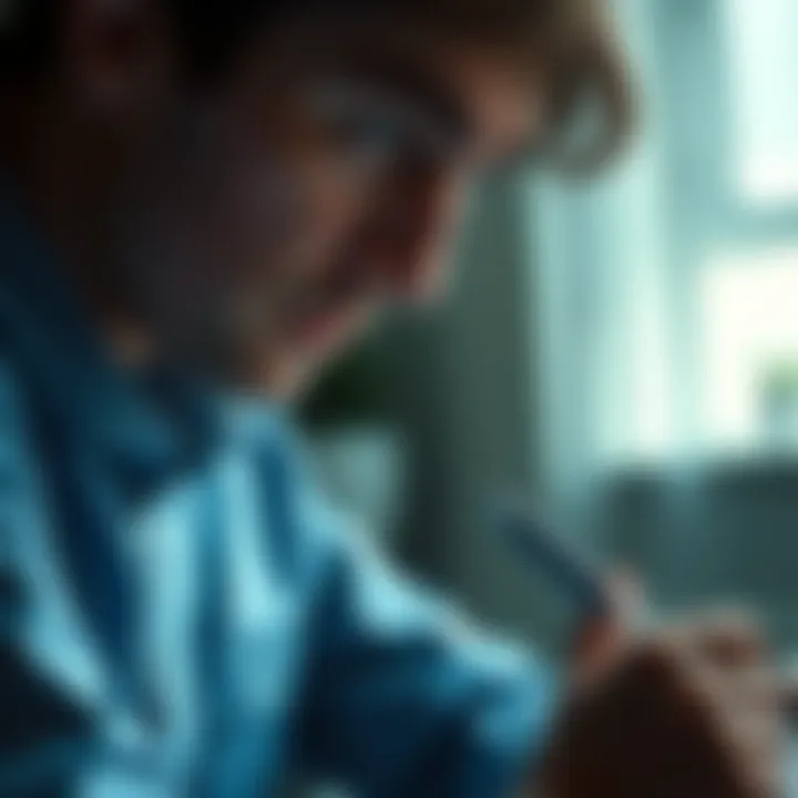 A person looking thoughtfully at a checklist with a pen in hand, contemplating decisions to avoid common mistakes.