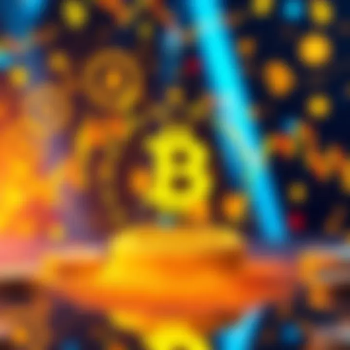 Binance logos and trading graphs showing success, symbolizing eight years in the crypto market