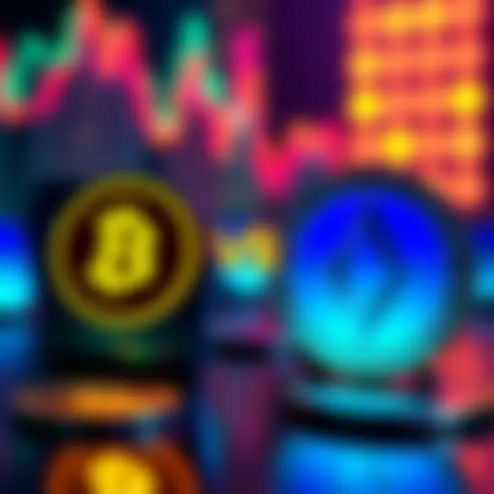 A visual comparison of Binance and Kraken logos with Bitcoin symbols, representing buying options in Europe