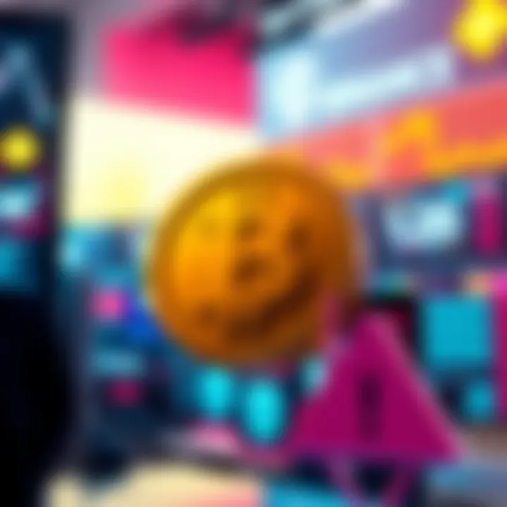 Binance logo dominates the crypto exchange market scene with Bybit and MEXC logos in the background.