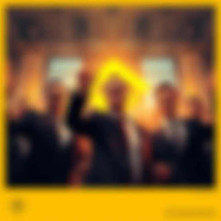 Binance CEO CZ celebrating dismissal of terrorism lawsuit with a team of lawyers