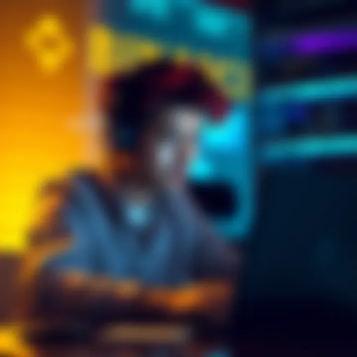 A person looking frustrated while using a laptop to withdraw AUD on Binance, showcasing common withdrawal issues.