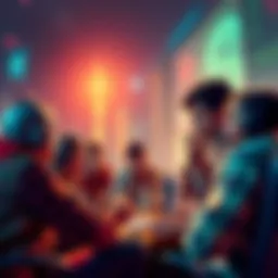 Bip110ers debating the future of Bitcoin A group of people discussing the possible switch from Bitcoin to lukecoin amid tension in the cryptocurrency community
