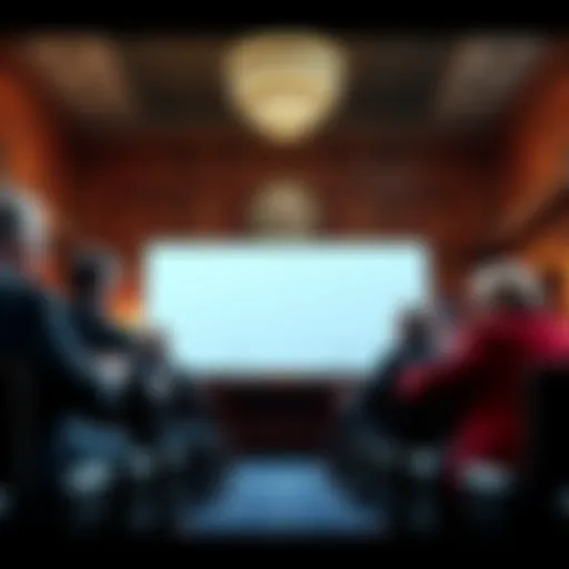 Senators from both parties discussing the GENIUS ACT in a Senate chamber
