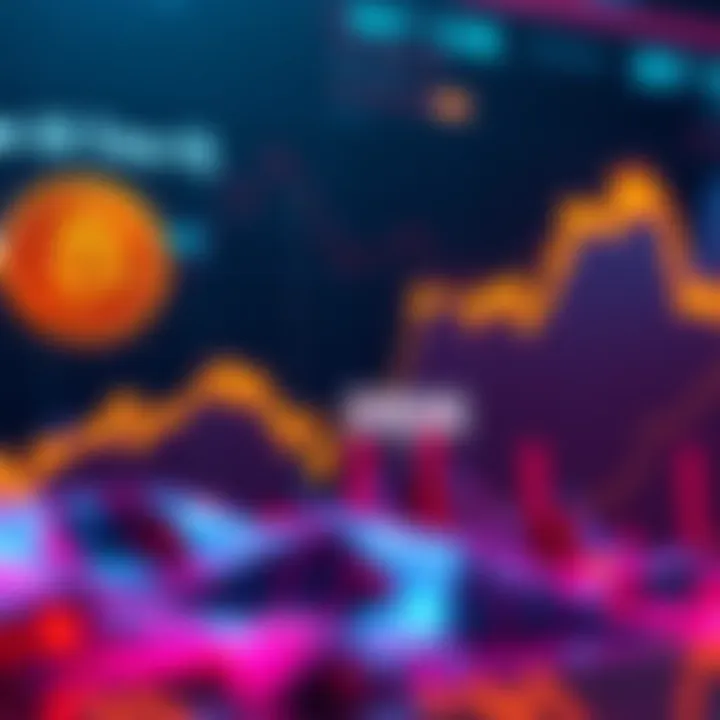 Bitcoin Chart A rising Bitcoin chart with a bullish trend line indicating potential new all-time high