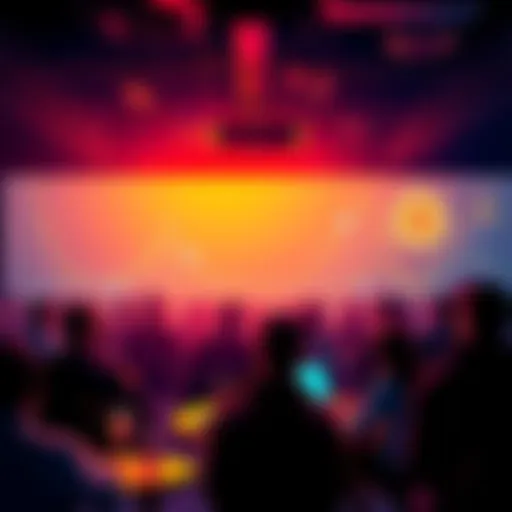 People engaging in a discussion about Bitcoin trends and sharing insights