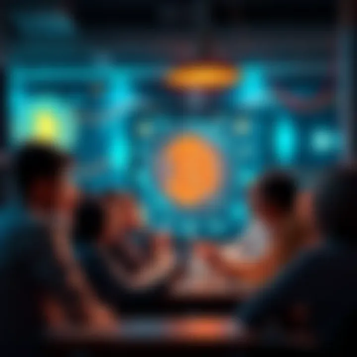 A group of people sharing ideas and questions about Bitcoin in an online forum