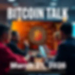 Bitcoin Discussion Thread Image of people engaging in a Bitcoin discussion online