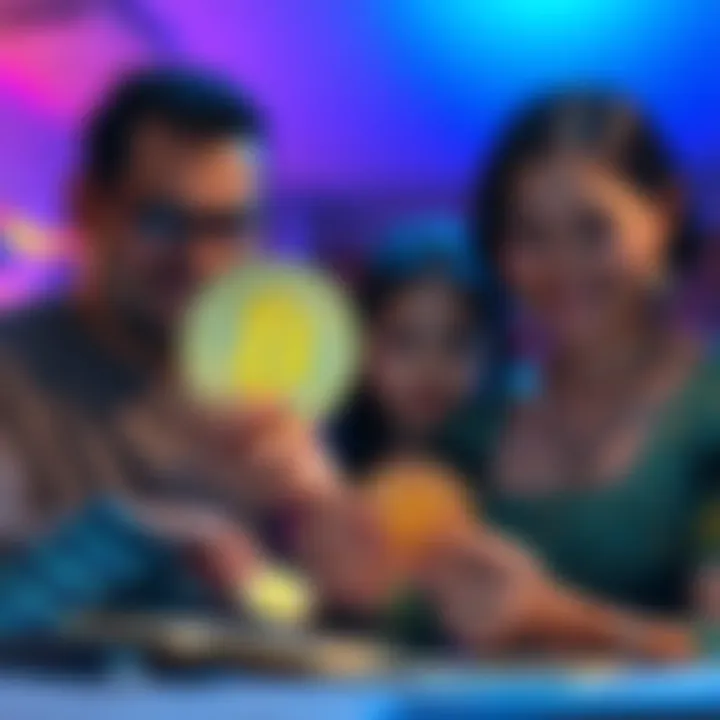 A family holding Bitcoin coins, symbolizing financial security and protection against inflation.