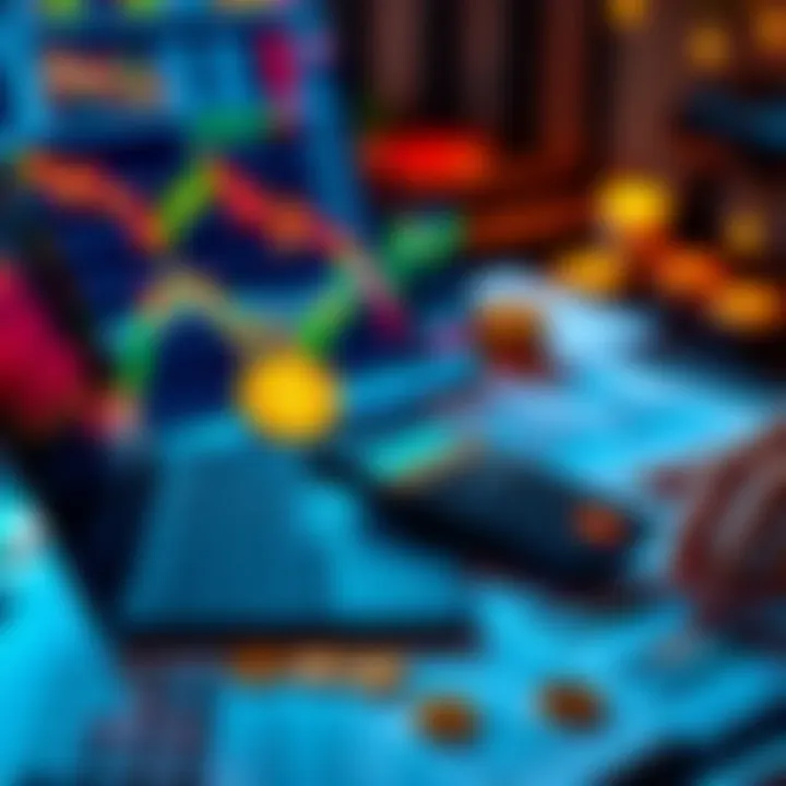 A person analyzing Bitcoin ETF charts and financial documents with a calculator and laptop.