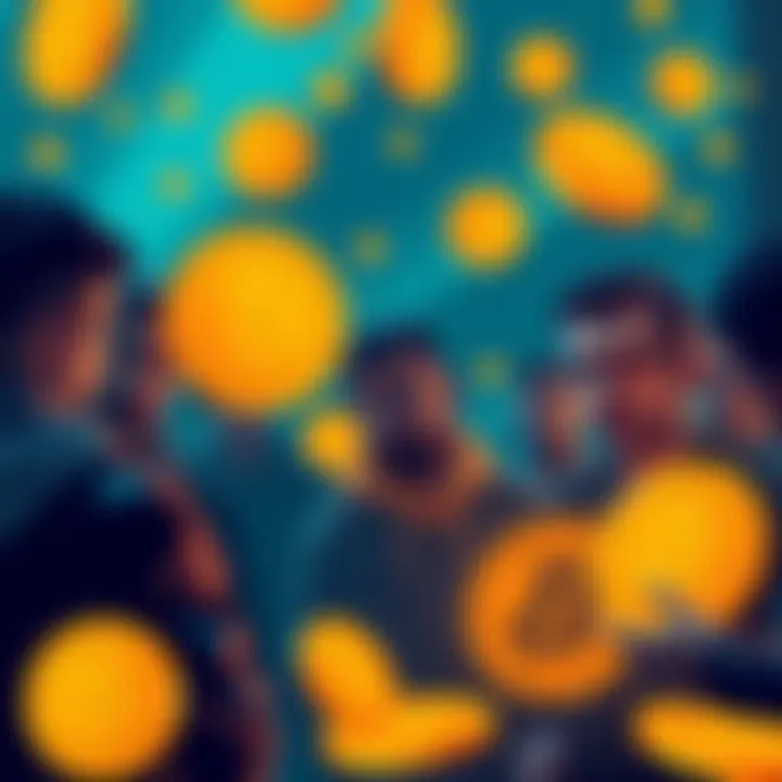 A group of Bitcoin holders sharing their experiences and strategies for investing after the 2024 halving.