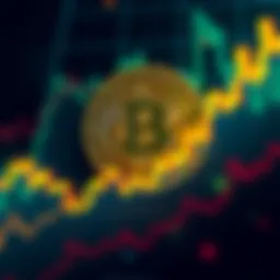 A Bitcoin price chart showing an upward momentum in July, indicating potential market trends.