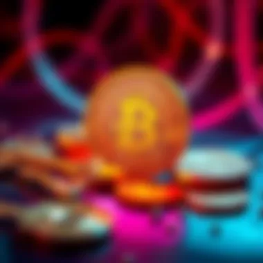 Bitcoin keys and coins illustration A visual representation of Bitcoin keys and coins, highlighting the concept of self-custody in cryptocurrency security.