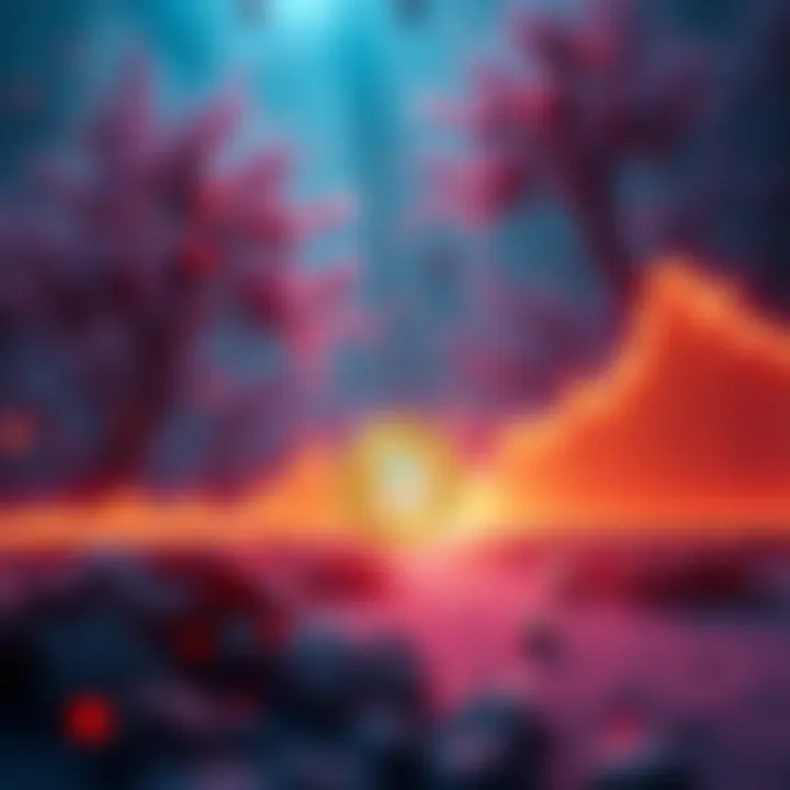 A line graph showing Bitcoin's price fluctuations in November over the years, highlighting sharp rises and falls