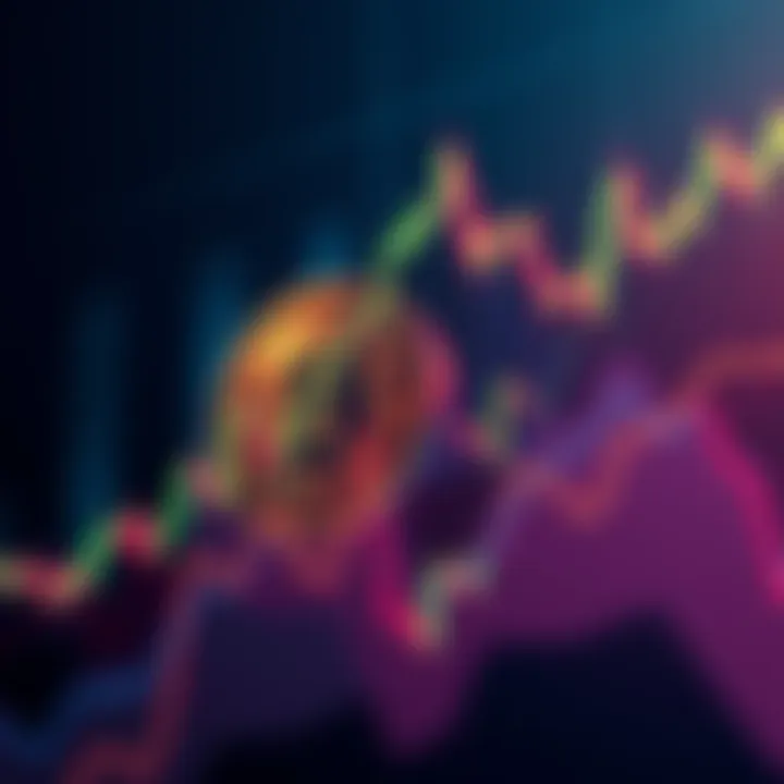 A Bitcoin price chart showing resilience against bearish trends with key levels held steady.