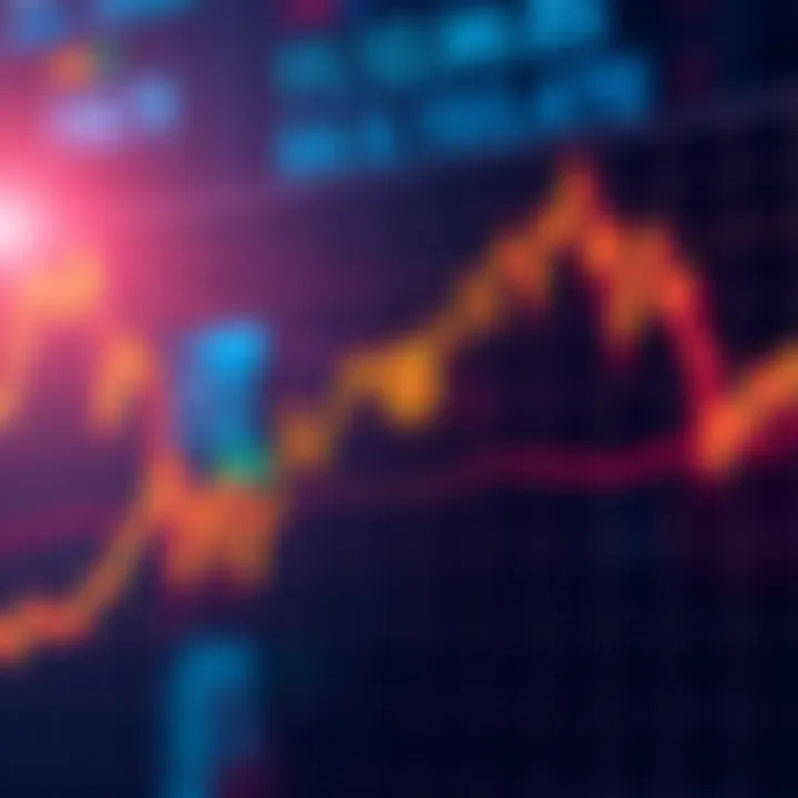 Bitcoin price chart showing a dip A graph displaying a recent dip in Bitcoin prices, illustrating fluctuations and market trends.