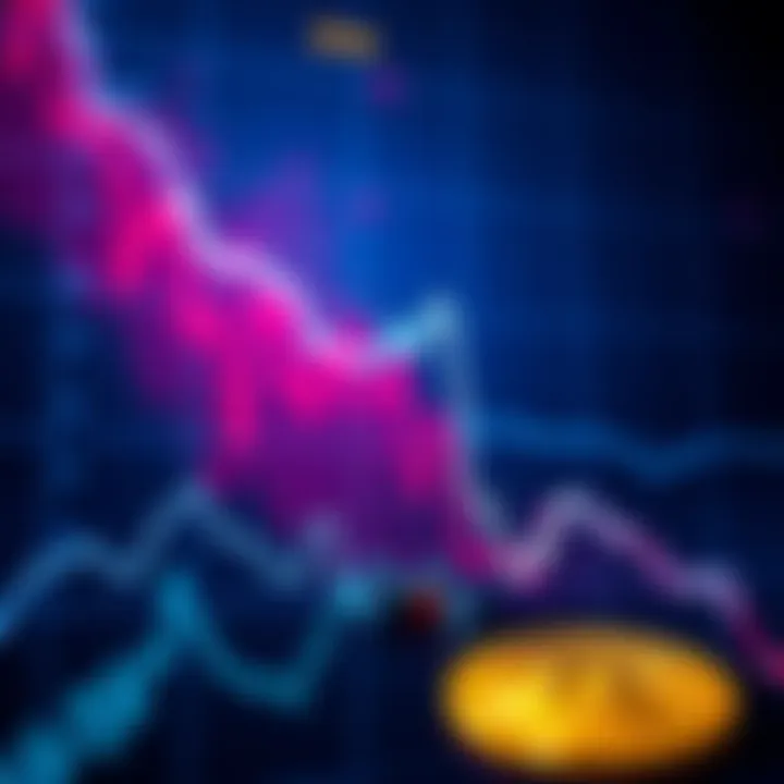 Graph showing decline in Bitcoin prices as investors shift focus to SpaceX news