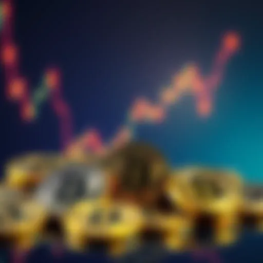 Bitcoin Price Surge After Sale A graphic showing Bitcoin coins with a rising graph in the background, indicating a price increase after Saylor's sale.