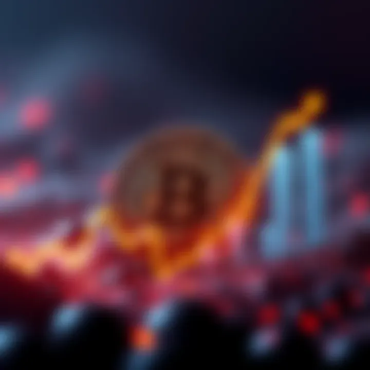Bitcoin logo with rising graph indicating price surge to $90,000 amid declining Binance inflows