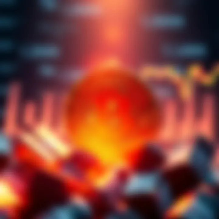 Bitcoin Price Surge A graphic showing the Bitcoin logo with a rising chart, symbolizing its price hitting $65,000 amidst market changes.