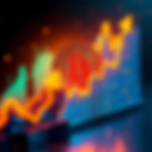 Graph showing Bitcoin price rising above $80,000 with upward trend arrows