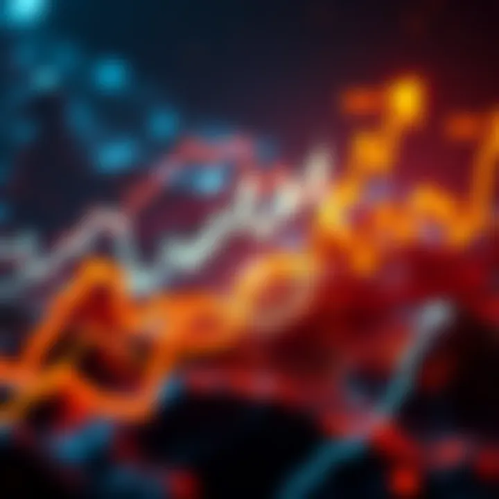 A graph showing Bitcoin's price reaching new all-time highs with an upward trend.