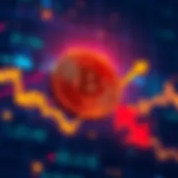 Graph showing Bitcoin price reaching $83,000 with arrows indicating withdrawals from ETFs